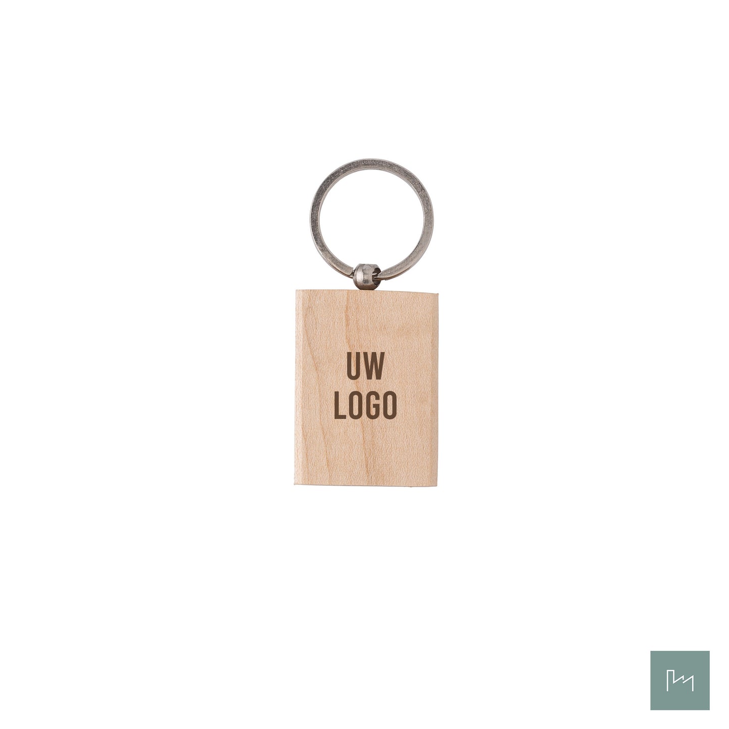 Houten sleutelhanger