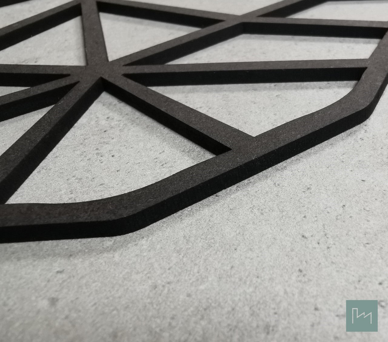 Houten Geometrische Beer #5