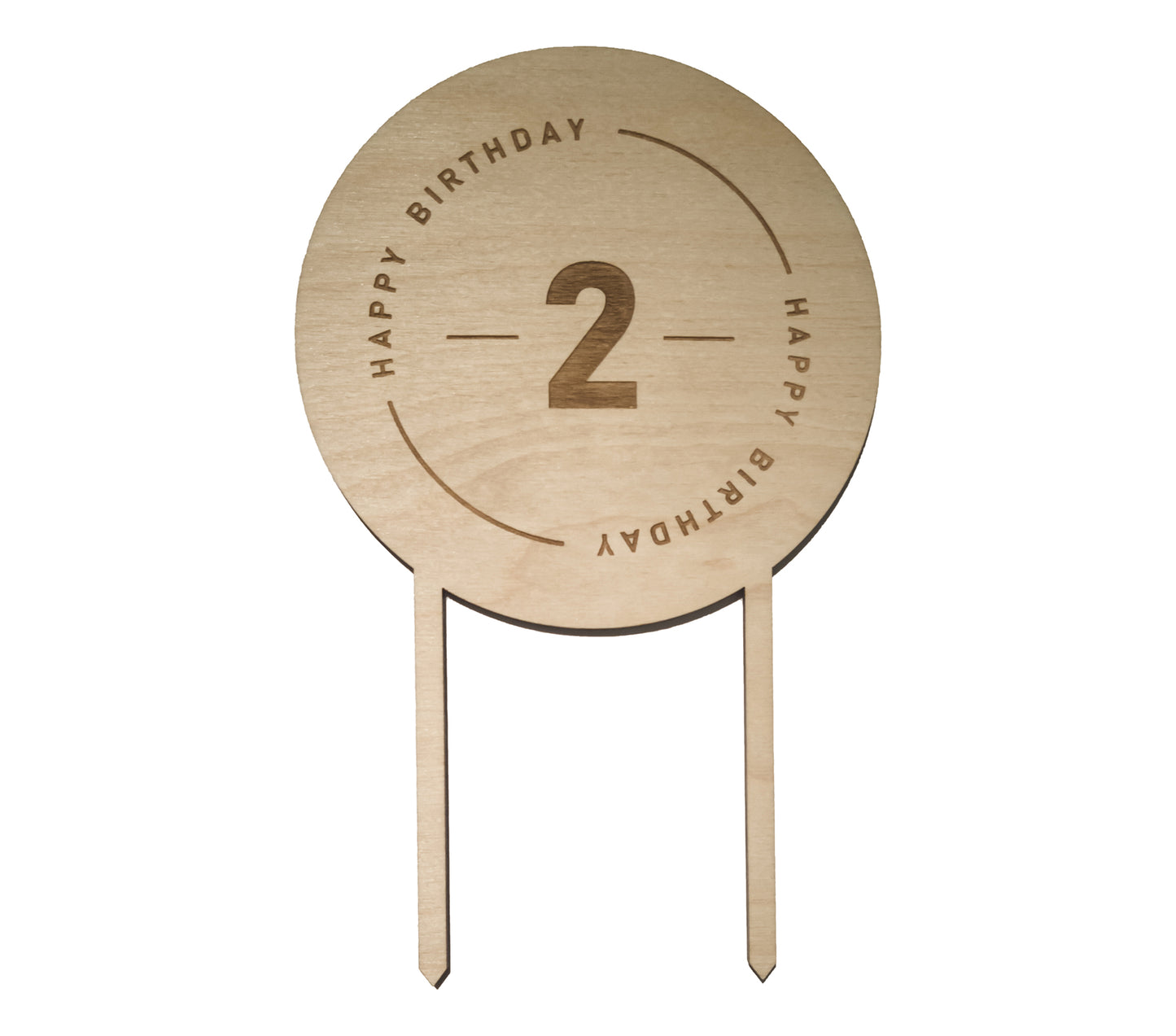 Taarttopper happy birthday 2