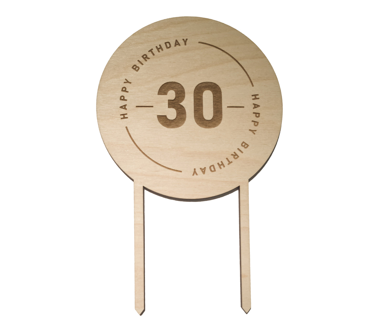 Taarttopper happy birthday 30
