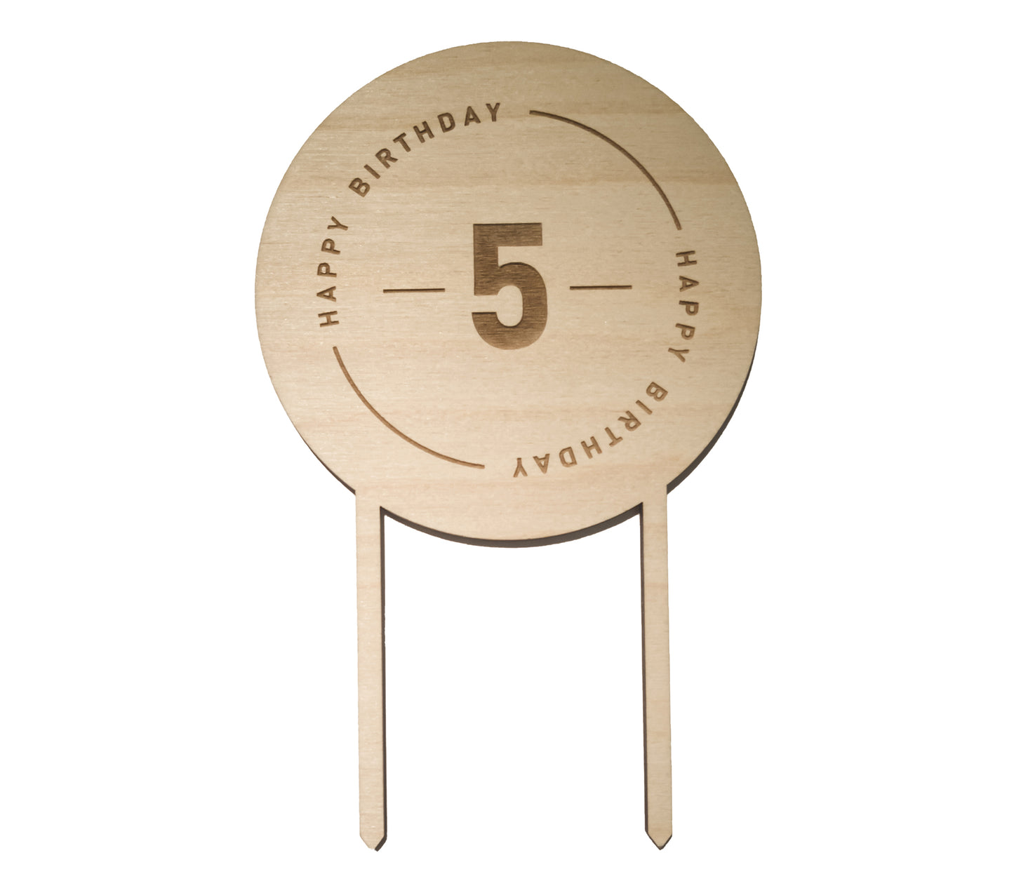 Taarttopper happy birthday 5