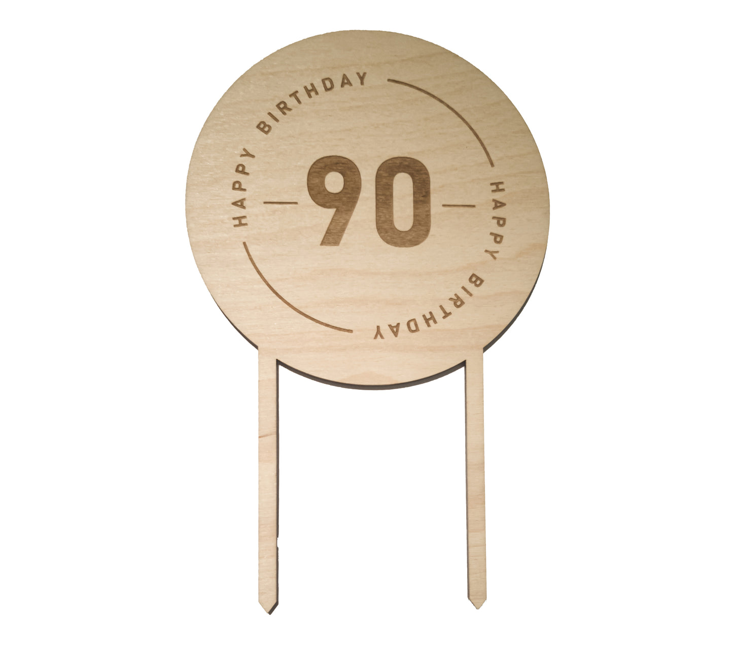 Taarttopper happy birthday 90