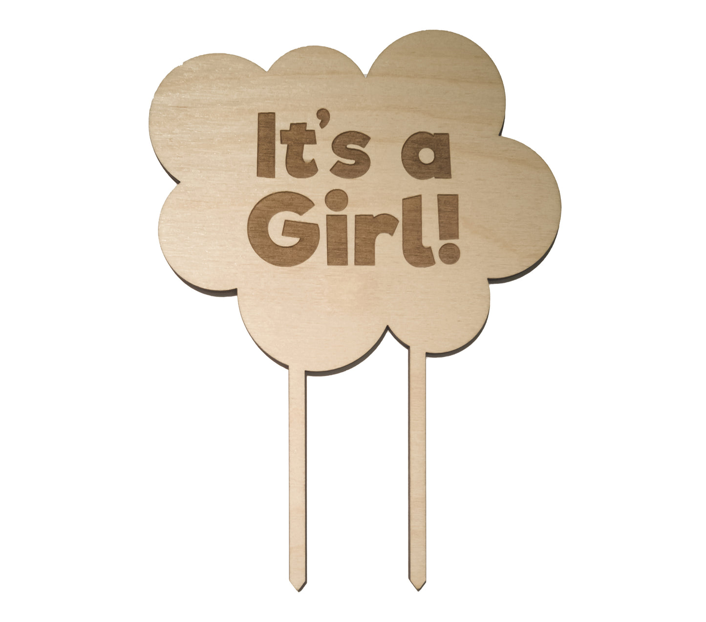 Taarttopper it's a girl!