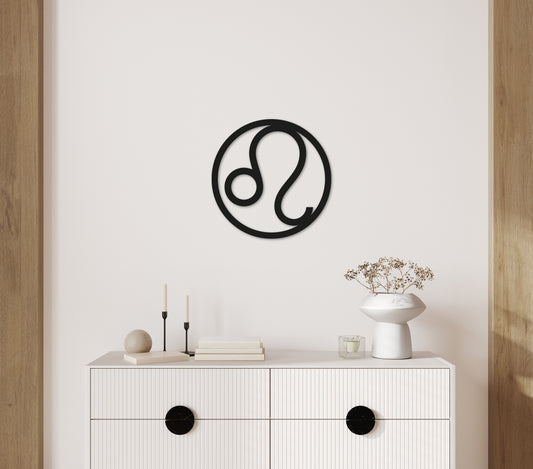 Houten Sterrenbeeld Leeuw #1