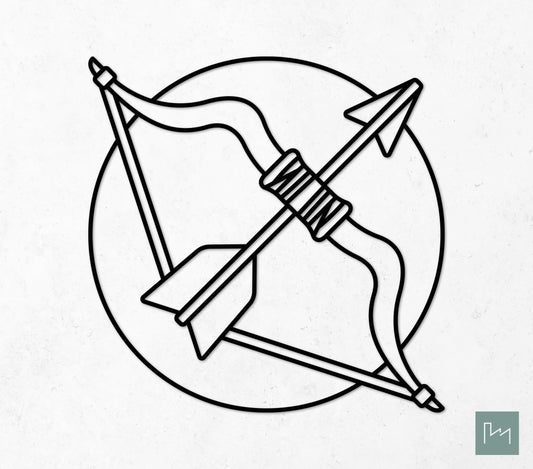 Houten Sterrenbeeld Boogschutter #2