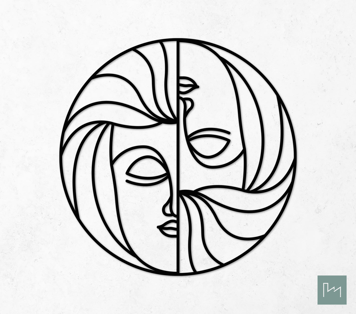 Houten Sterrenbeeld Tweeling #2