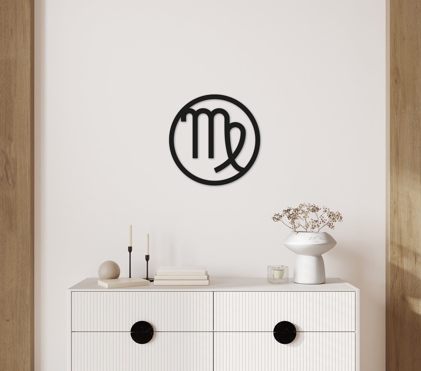 Houten Sterrenbeeld Maagd #1