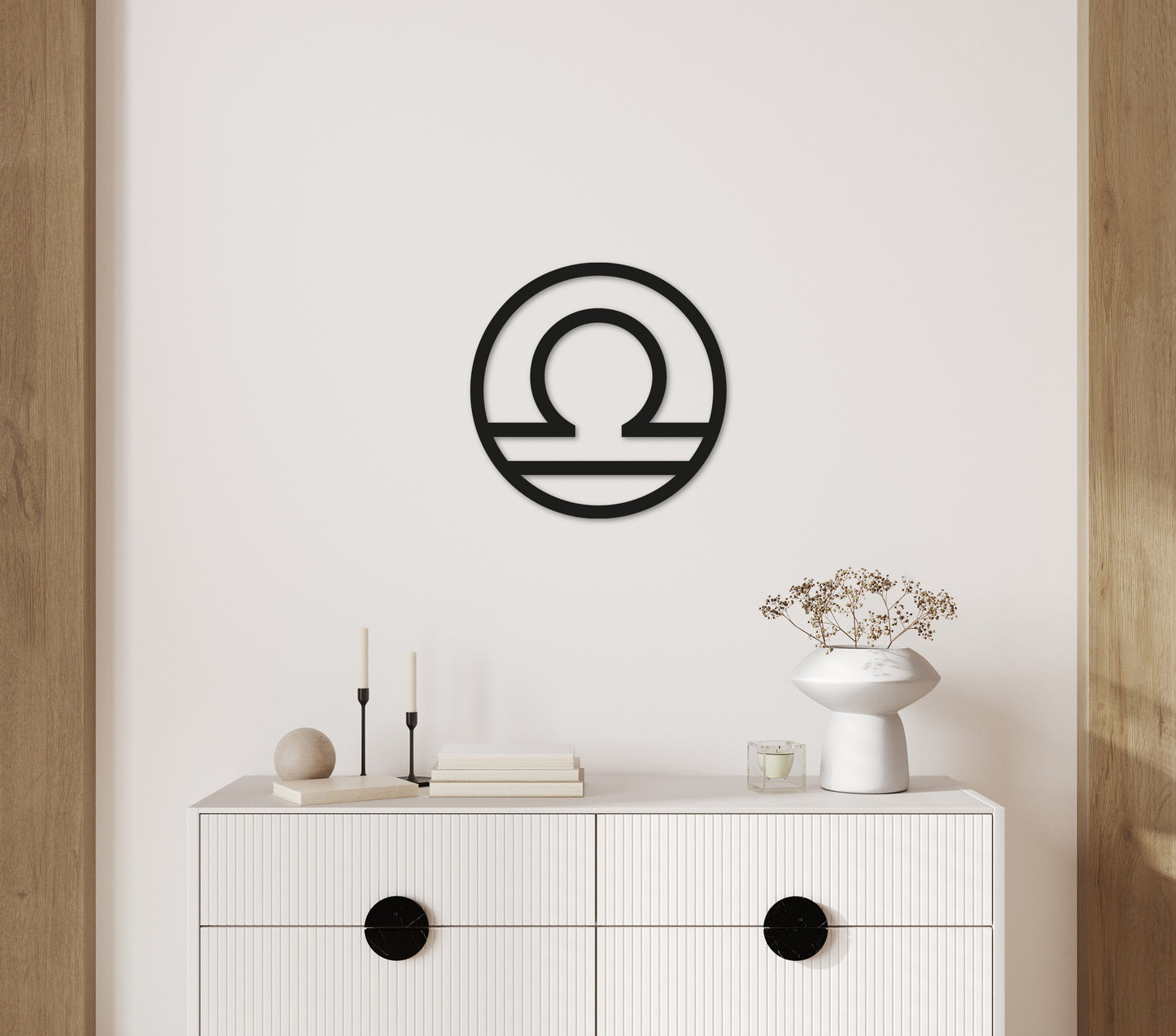 Houten Sterrenbeeld Weegschaal #1