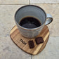 Gepersonaliseerd Acacia Koffie- & Borrelplankje klein (vanaf 25 stuks)