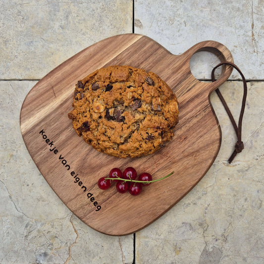 Acacia Borrelplankje "Koekje van eigen deeg"