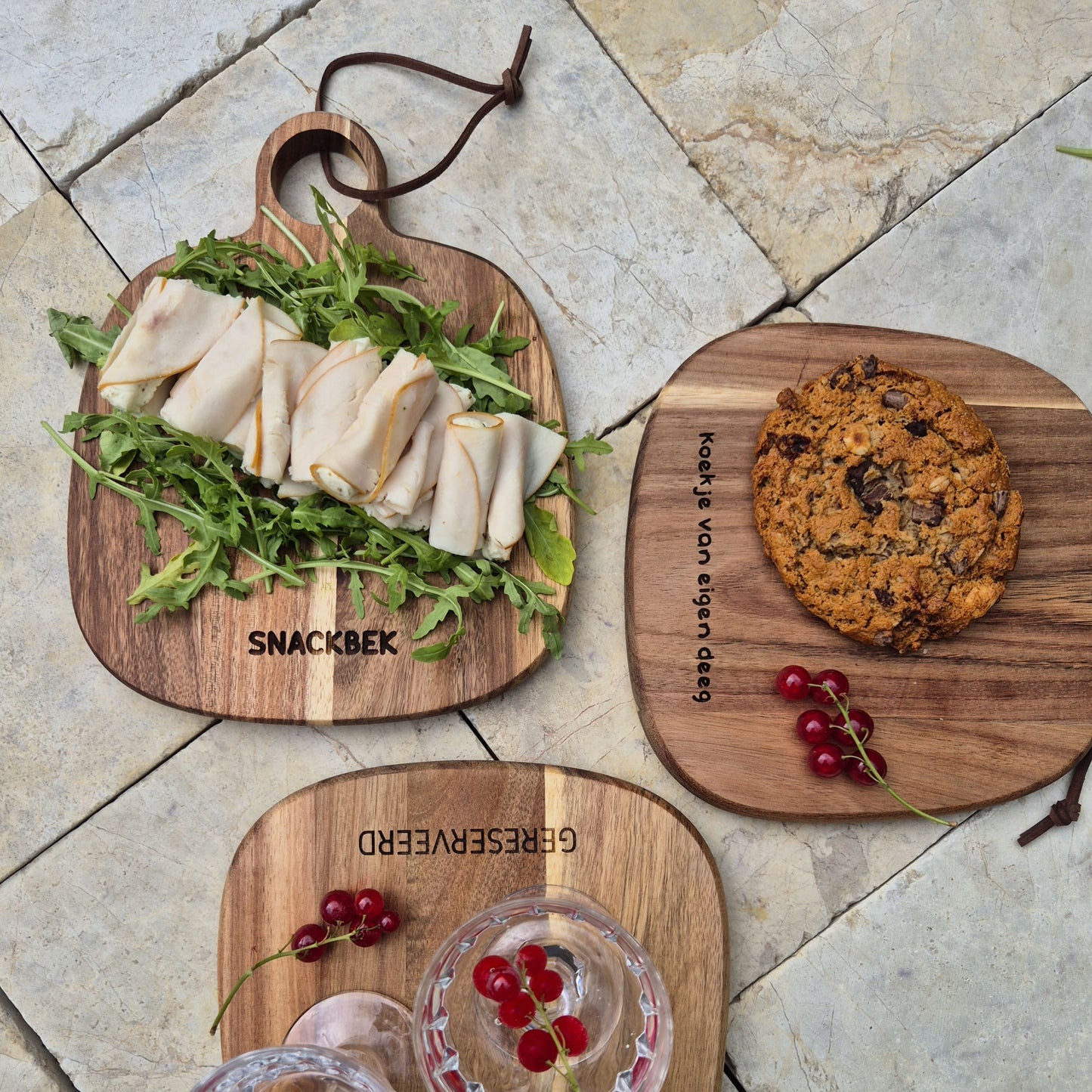 Acacia Borrelplankje "Snackbek"