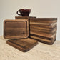 Acacia Koffie- & Borrelplankje met Logo Gravure S (vanaf 25 stuks)