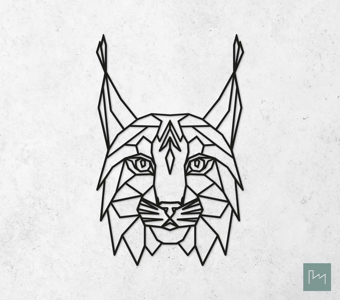 Houten Geometrische Lynx